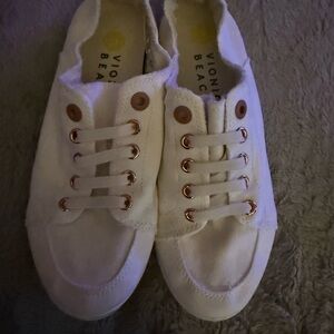 Vionic White Slip On Sneakers